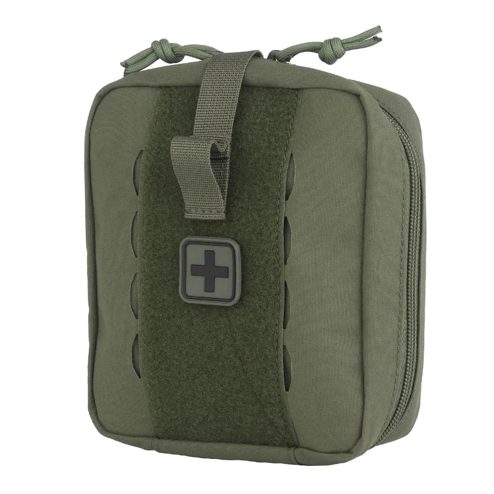 Custodia tattica MED MOLLE Kit di pronto soccorso a distribuzione rapida Caccia esterna Campeggio Sopravvivenza Borsa per attrezzi di emergenza Airsoft Camo Combattimento
