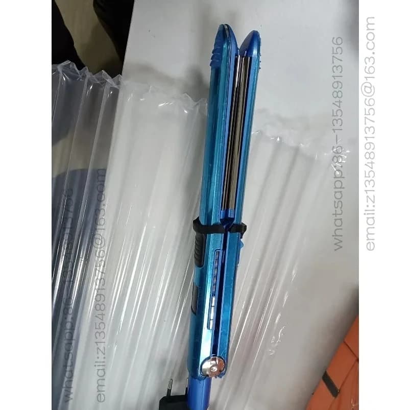 Piastra lisciante multifunzione in acciaio inossidabile per uso domestico con blocco di sicurezza integrato a doppio uso