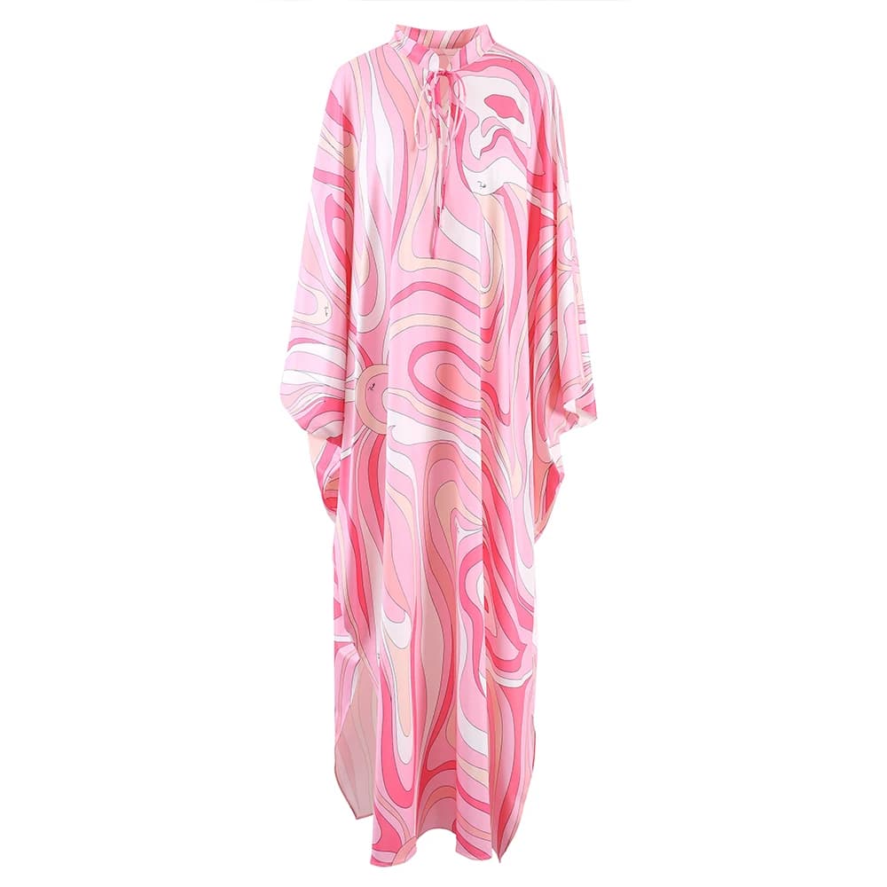 Fashionable Dress Vintage Women's Dress with Striped Print Long Sleeved Casual Dresses 2025 Women's skirt for autumn parties