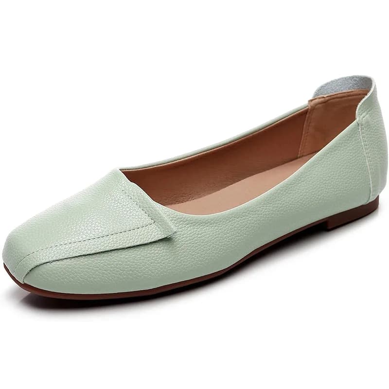 AIYUQI 2026 New Women's Flat Shoes Square Toe Soft Sole Loafers Women Plus Size Comfortable Spring and Autumn female Shoe