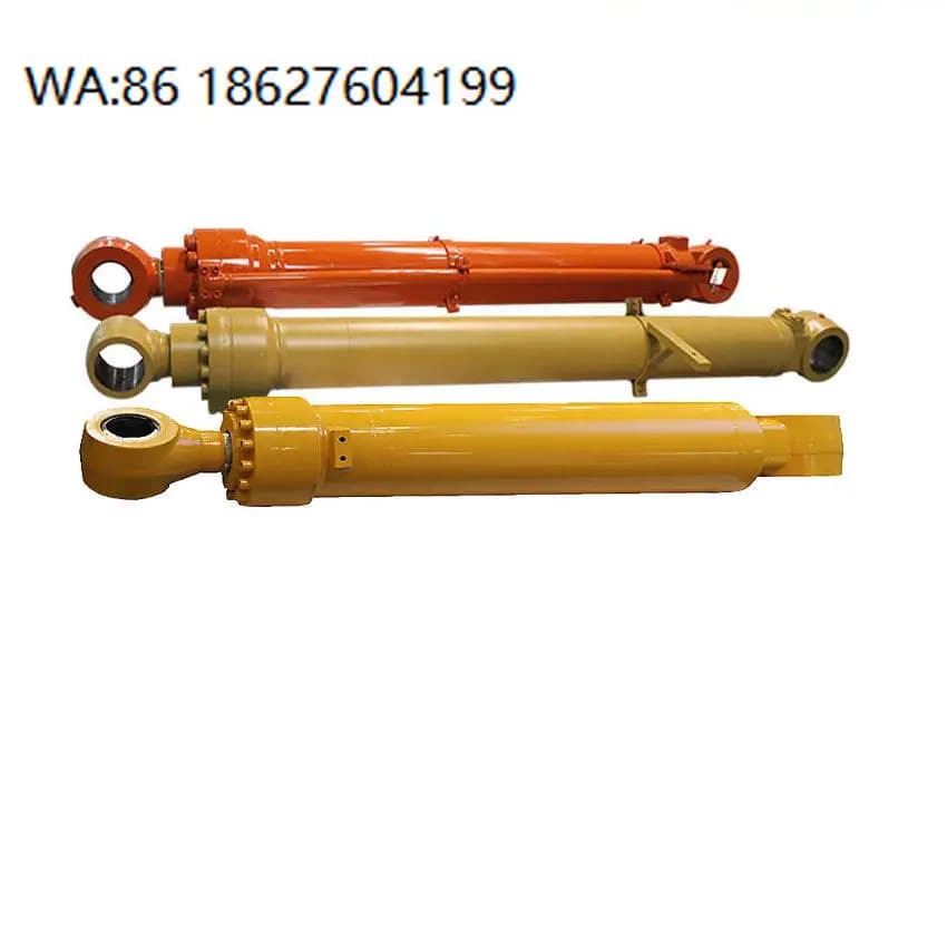 Durable Chrome Telescopic Cylinder | Custom Alloy Boom Arm Hydraulic Spare For Warehouse Excavator Construction Replacement Equi