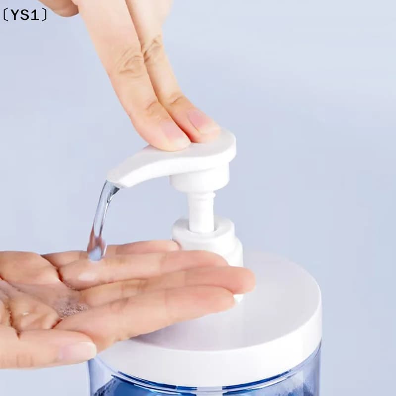 〔YS1〕Flacone trasparente a bocca larga per gel da bagno, contenitore per liquidi, dispenser per sapone, flaconi per shampoo e lozioni, flacone per lozione lavamani