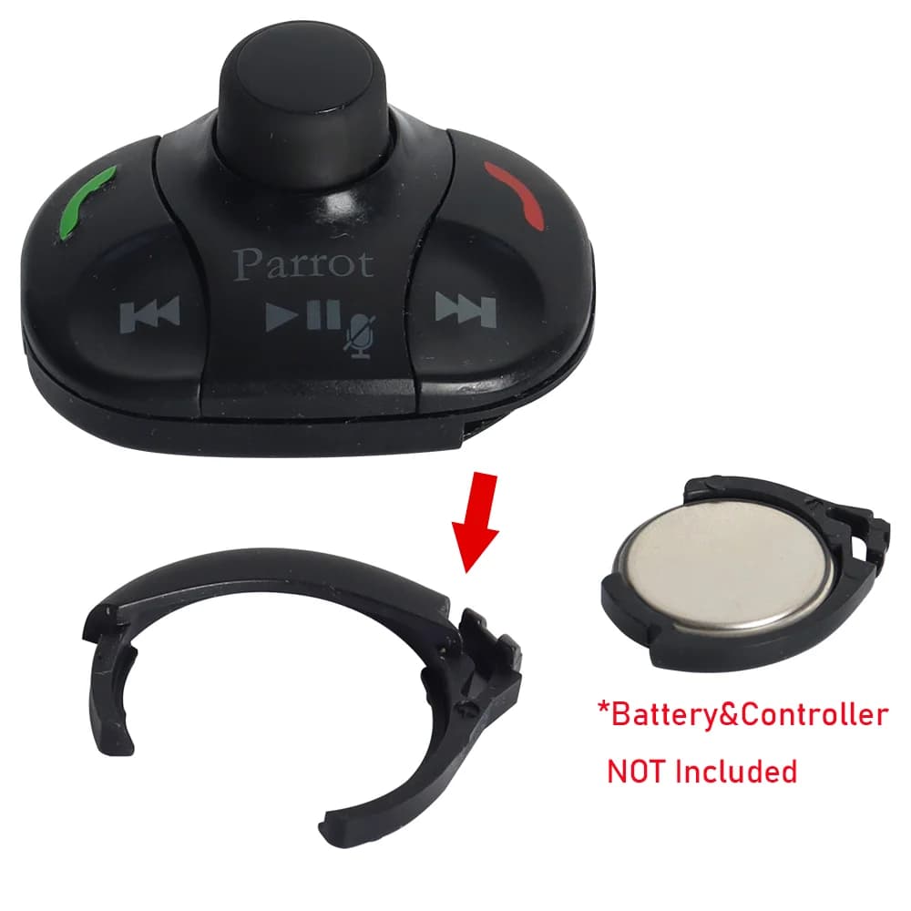 Supporto per Batteria Telecomando, Clip per Auto, Compatibile con Parrot MKi9000 MKi9100 MKi9200, Accessori per Camper e Auto