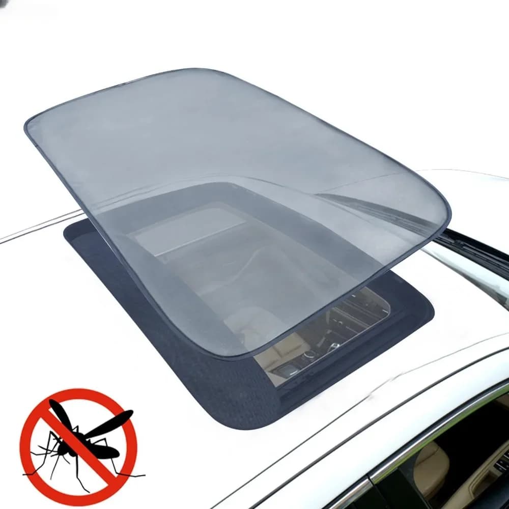 Openable roof visor sun curtain cover for magnetic roof for camping car to keep insects off screen travel tent for mosquito-proof SUV
