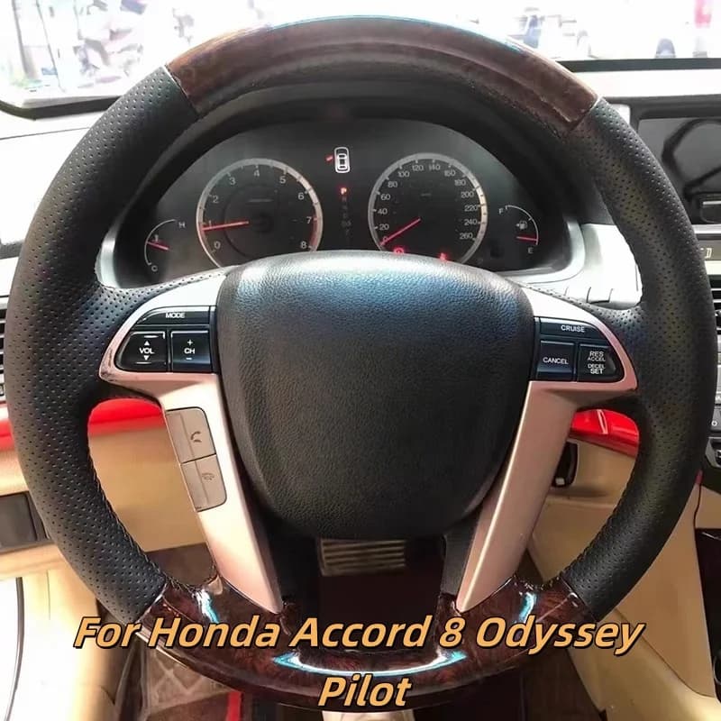 Genuine Leather Sewn Car Cover for Honda Accord 8 Odyssey Pilot Interior Car Accessories