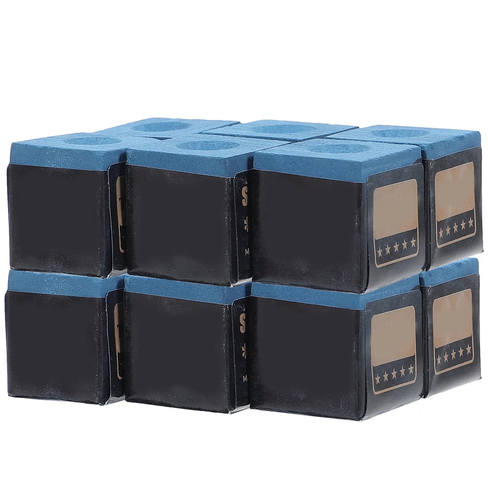 24 Pezzi Gessetti per Stecca da Biliardo, Cubi di Gesso Blu Premium, Accessori per Tavolo da Biliardo per Allenamento, Partite, Bar e Casa