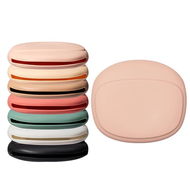 Custodia per cavo dati portatile Custodia per auricolari in silicone Scatola di immagazzinaggio per cavo dati per caricabatterie per telefono multifunzionale