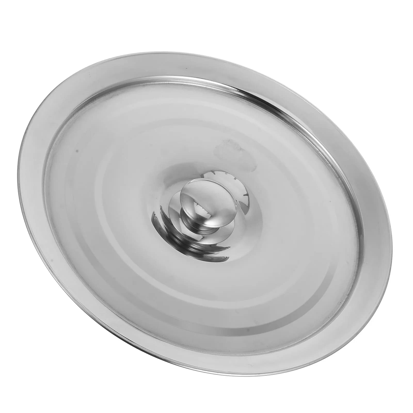 Coperchio per contenitore da cucina in acciaio inossidabile, coperchio a cupola rotondo resistente per pentola, wok, padella, ricambio universale per pentola da cucina