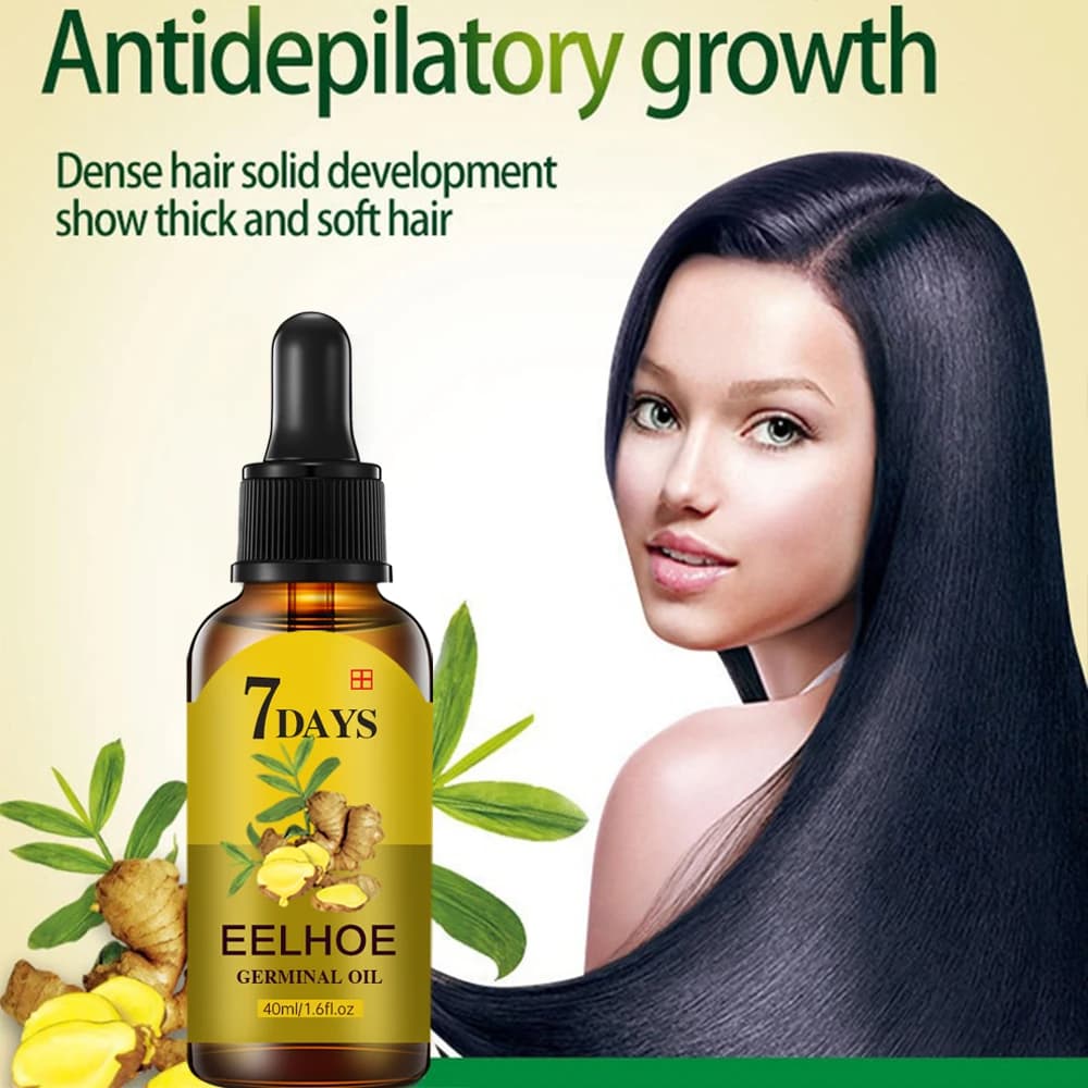 Serum for hair growth Essential oil for fast growing hair Beauty care 10/20/40ml Regrowth dense ginger hair Promotion of regeneration