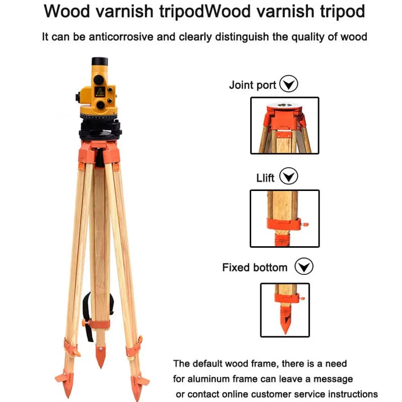 JC300 Vertical Laser Alignment Tool with High Precision Tripod Measurement Tool applies to mining engineering of many-storey buildings