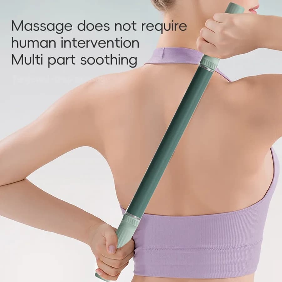 Massage Stick Portable Roller, Handheld, Deep Tissue Foam Roller, Body Massage and Myofascial Release Tool for Legs, Neck, Calve