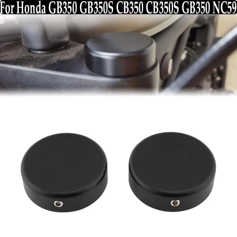 Per Honda GB350 NC59 GB350S CB350 CB350S 2021-up Moto Forcella Superiore Stelo Coperture Cap 1 Coppia