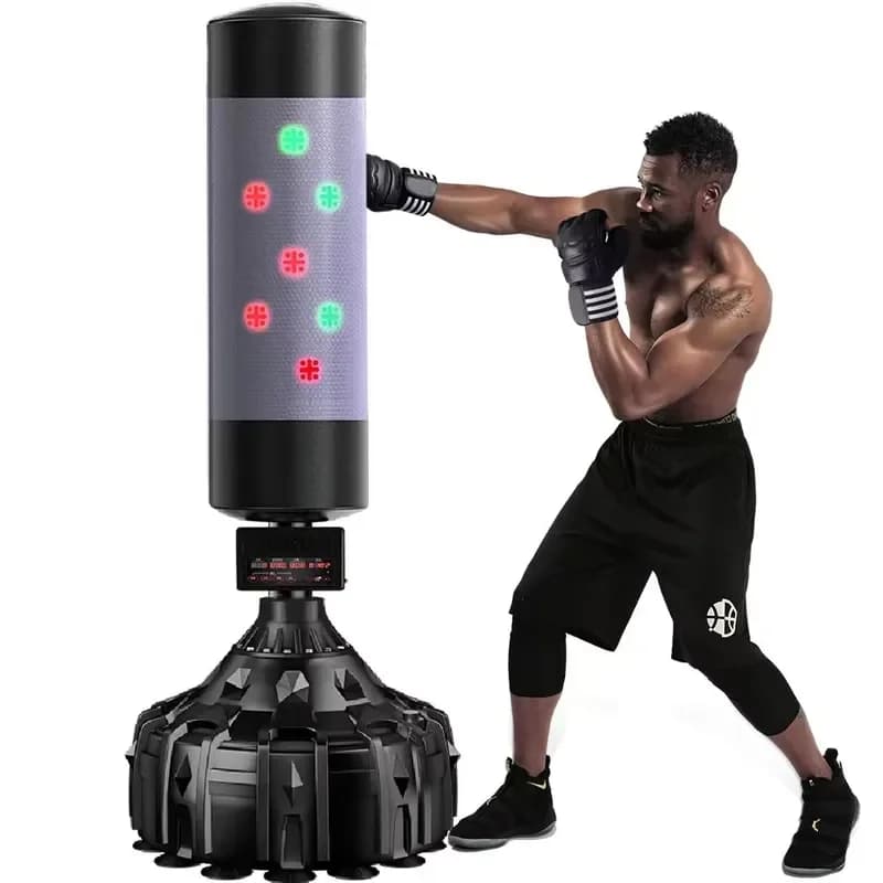 Smart Music Boxing Bag,Can Connect to Bluetooth Smart Music Punching Bag for Amateur Home Workout Boxing Bag