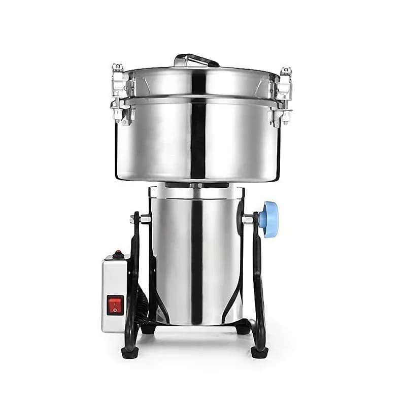 4500g Electric Flour Mill 220v/110v Commercial Pulverizer Herbal Coffee Beans Grinding Machine Stainless Steel