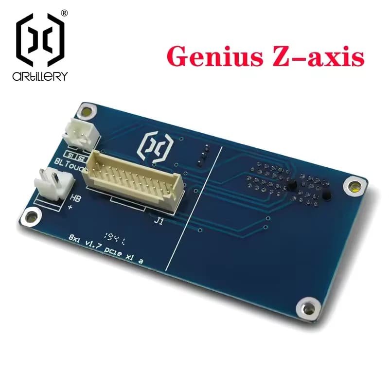 Artilley Accessori per stampante 3D Genius Asse Z/E Estrusore PCB Motore Testina di stampa Adattatore di ricambio Cavo Scheda di collegamento V1.7