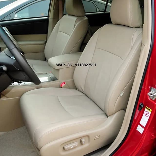 Genuine Leather Seat Covers, Auto Accessories for Covering Autentica Leather Seats