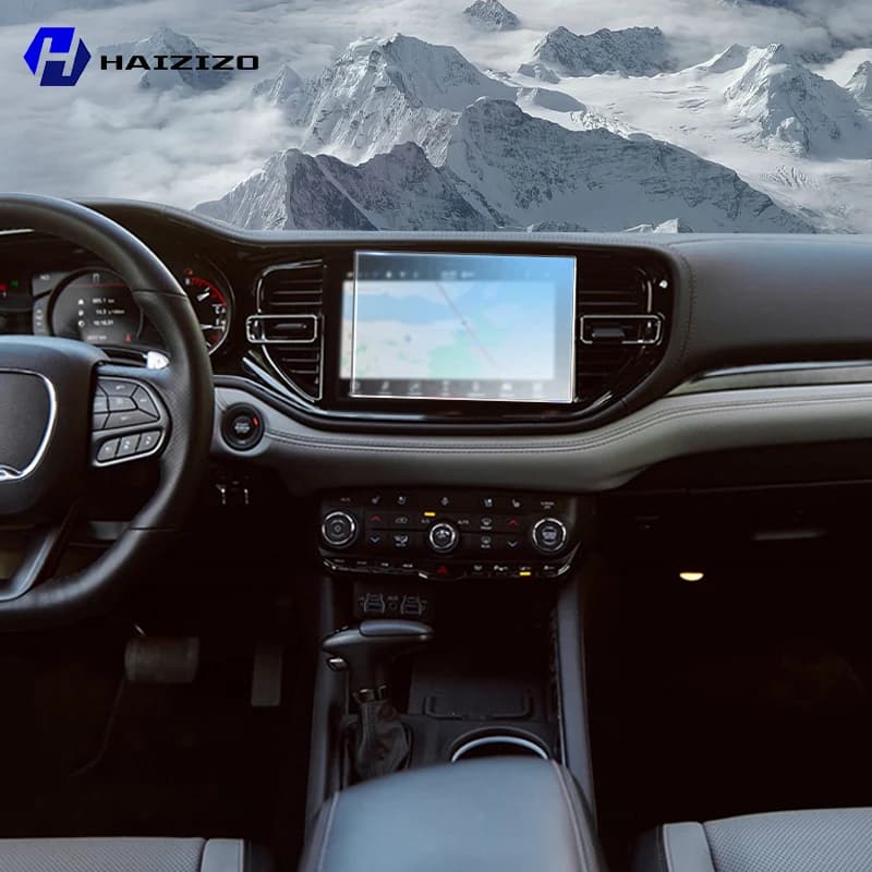 Pellicola Protettiva Opaca per Schermo Interno Auto Dodge Durango 2021-2026, Protezione Console GPS e Schermo LCD in TPU Antigraffio
