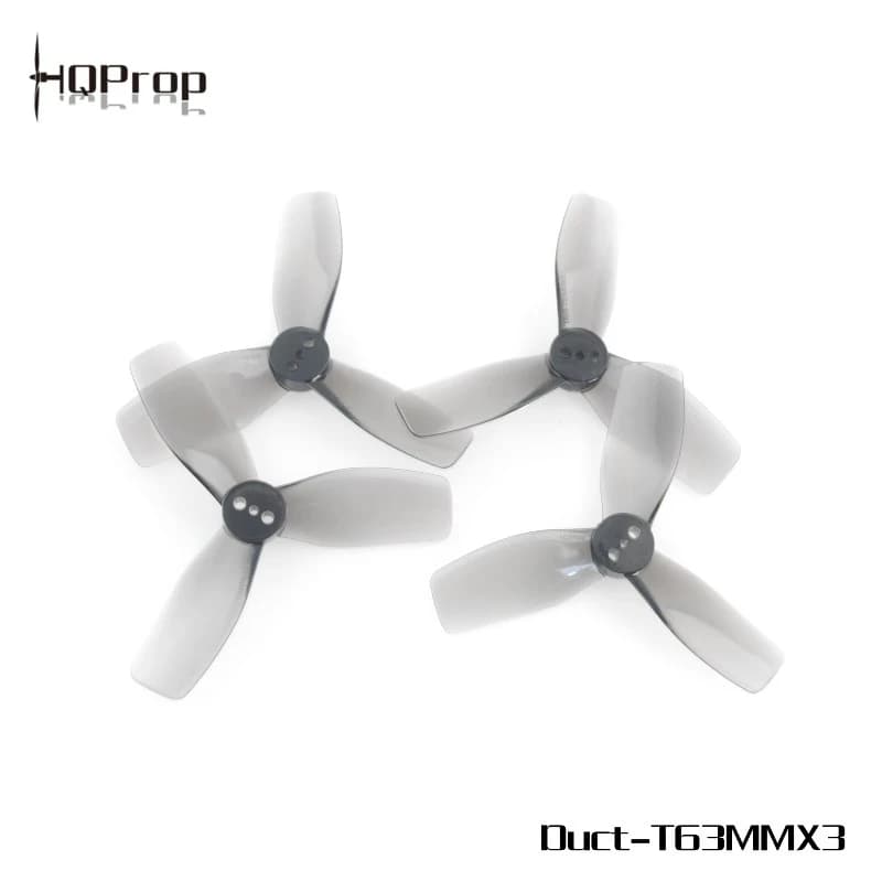 Elica HQProp DT63MMX3 V2, 2.5 inch CW CCW 3 blade propeller for racing and freestyle FPV drones, spare parts for RC quadricopter