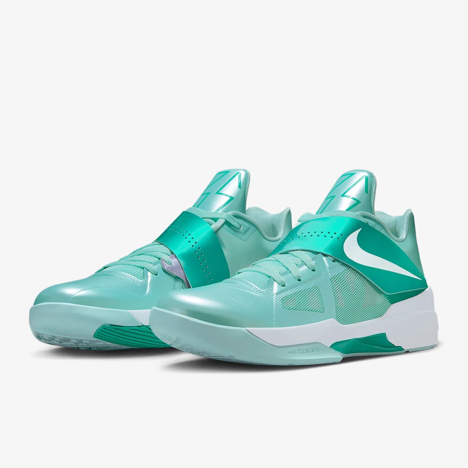 Scarpe da basket sportive da uomo Nike Authentic Zoom KD 4, ammortizzate e resistenti all'usura, IB3550-300