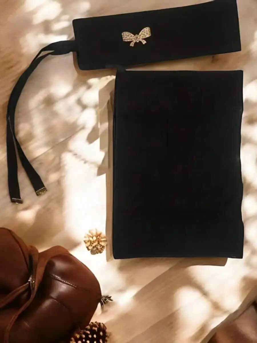 Velo in chiffon nero tinta unita con fiocco e spilla, sciarpa per donna, copricapo conservativo per uso quotidiano