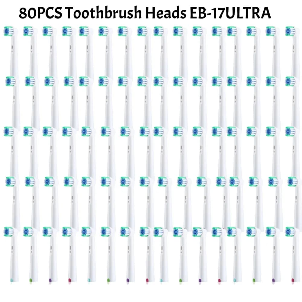 Wholesale 80/16/8/4pcs Electric Toothbrush Head Replacement Compatible with Oral B D25 D30 D32 D18 Oral-B PRO 6000 7000 3000