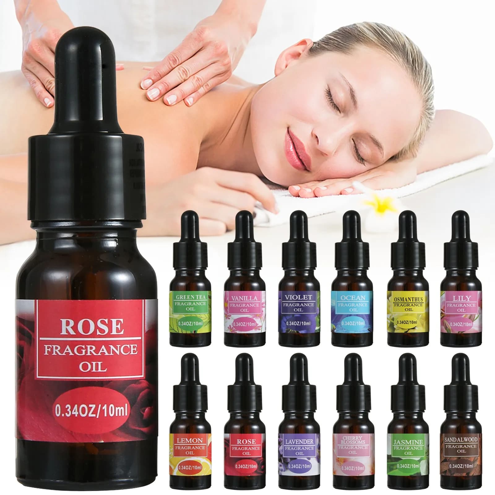 10ml Rullo Vaniglia Olio Fragranza Diffusore Profumo Aroma Olio Per La Casa Hotel Viaggi Aromaterapia Diffusore Aroma Umidifie