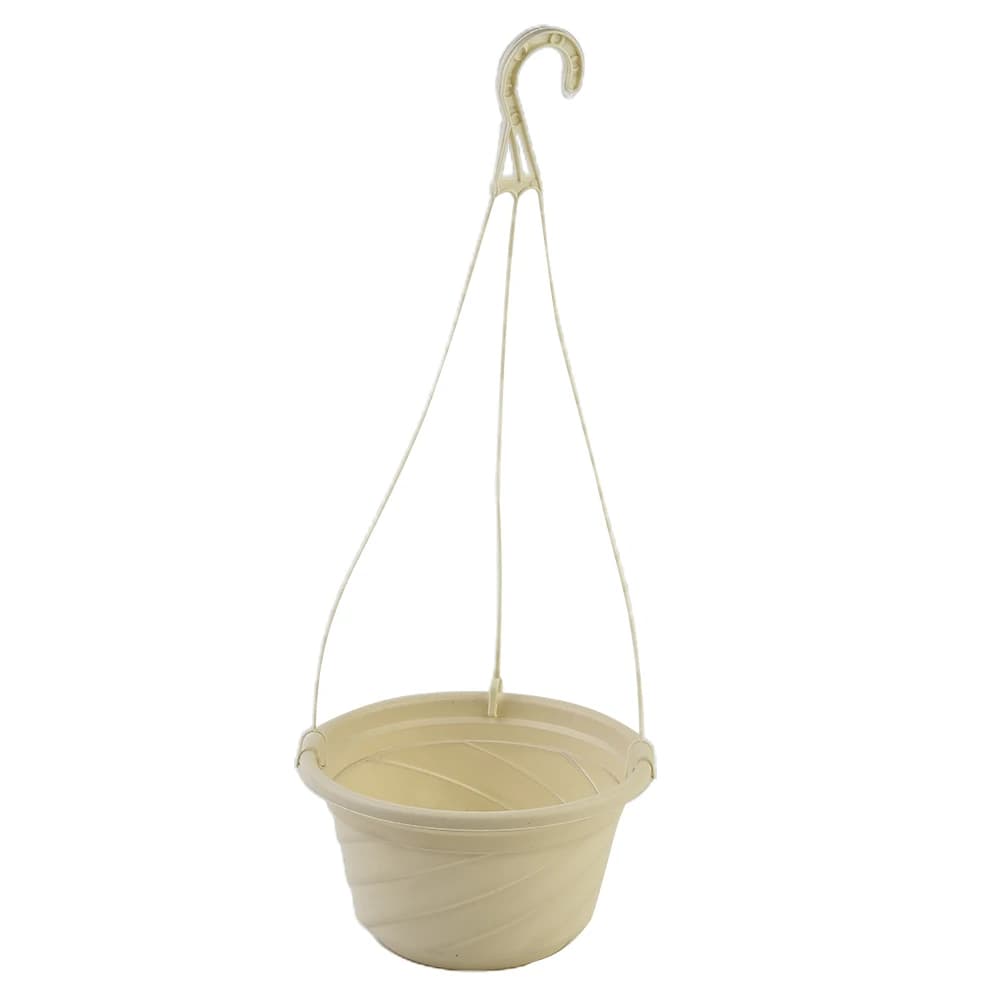 1pcs For Planting In The Indoor Hanging Plant Pot Green Radish Family Gardening Plastic White With Hook Balcony