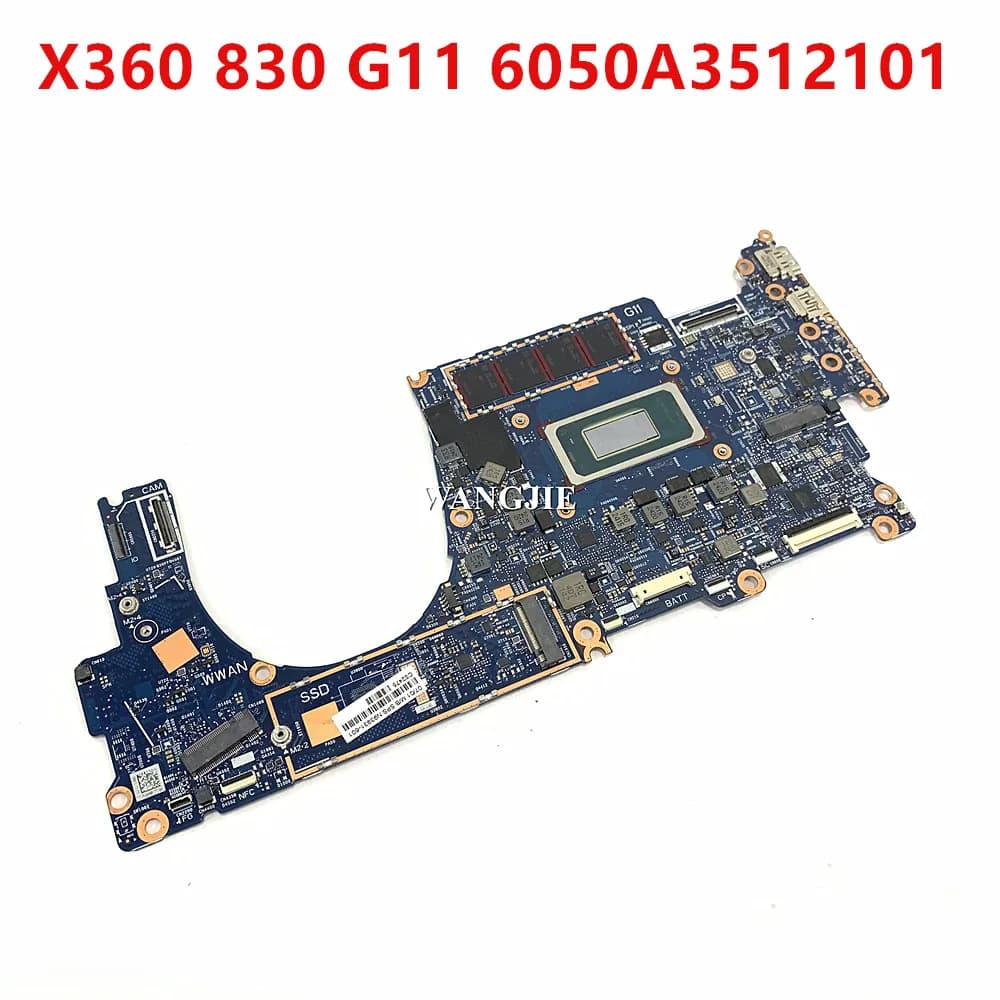 For Laptop Motherboard HP X360 830 G11 HSN-I45C-3MB N93934-601 N93931-601 16G 100% integrated RAM