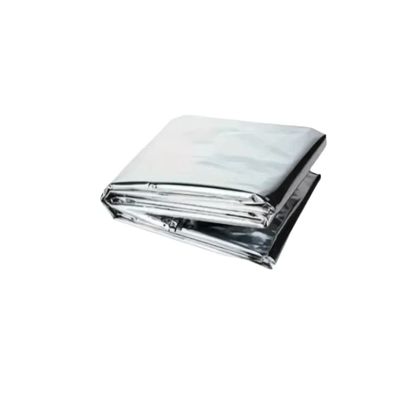 4 Pack Compact Mylar Thermal Blankets, Ideal Heat Retention Outdoor Survival Blankets Effectively Lock Body Heat for Camping Hik
