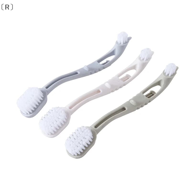 maveraRuwenDouble-end Scarpe Spazzola Cleaner Sneaker Scarpe bianche Cleaner Spazzola Multifunzione Spazzola per la pulizia della casa Strumento per il bucato