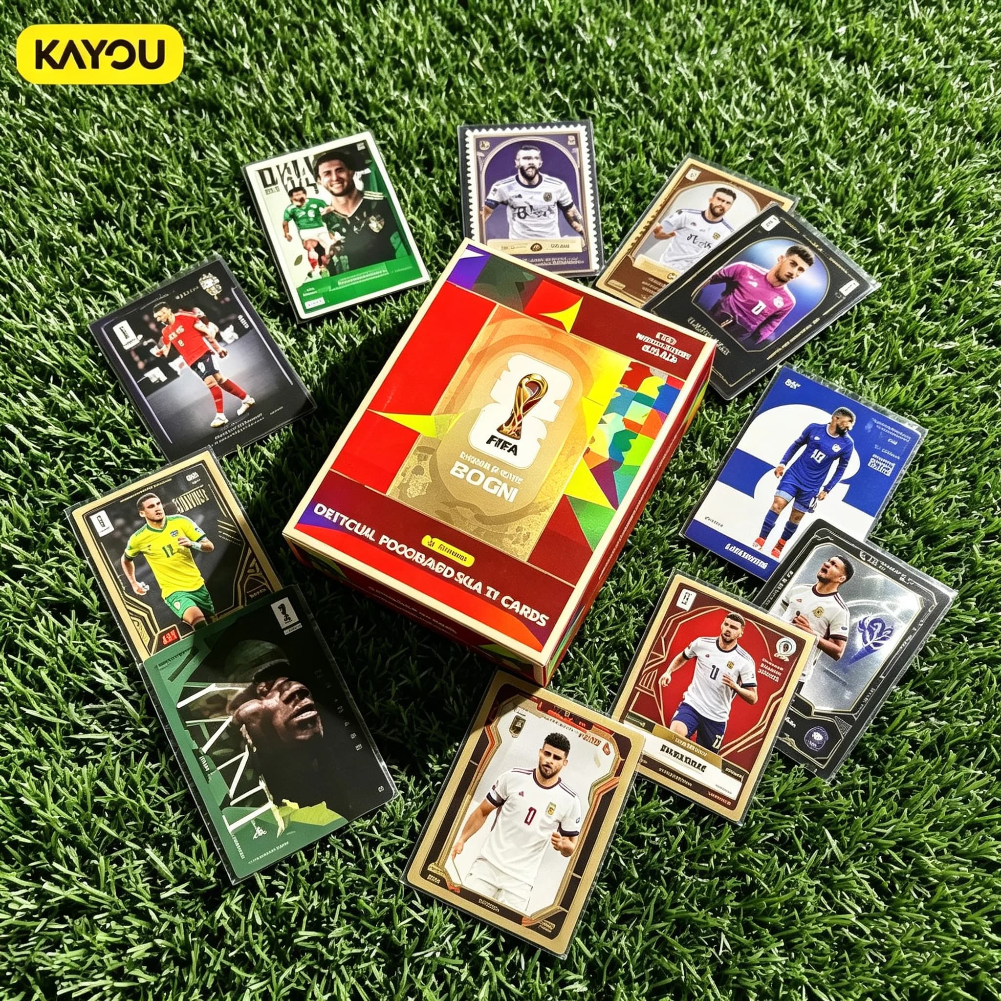 Official authentic FIFA World Cup new 2026 World Cup football card player collection flashcard board game