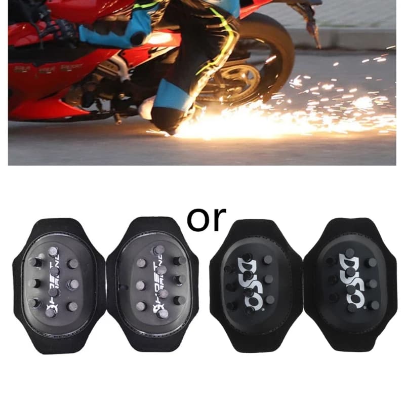 2 knee pads for Slider grinding knee bag protection with button 10/20 cycling equipment