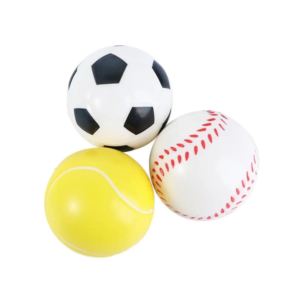 Children Baseball Sponge Balls Stress Relief Basketball Foam Rubber Ball Slow Rising Squeeze Hand Ball Antistress
