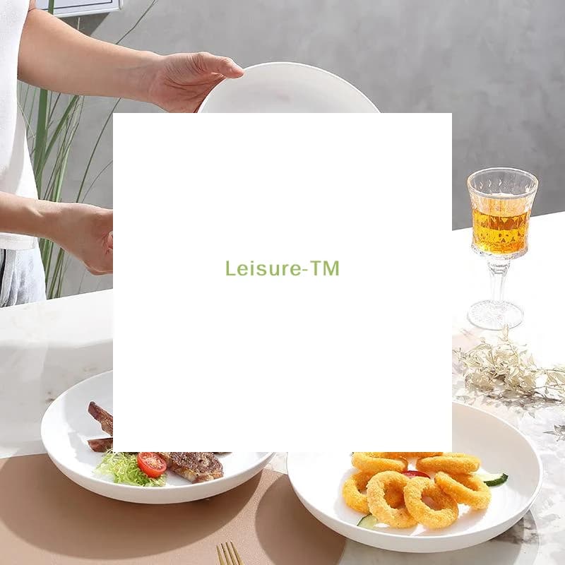 Outdoor Picnic Plastic Plates Reusable Camping Tableware Set NonToxic for School Lunches BBQ Trip