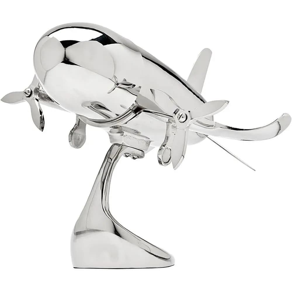 Shaker per Cocktail a Forma di Aeroplano con Supporto