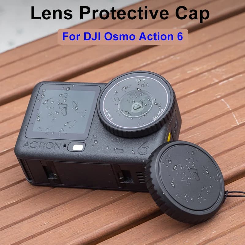 Target cover for DJI OSMO ACTION 6, protective case for sports camera, protective cover for black lens, accessories for Action6