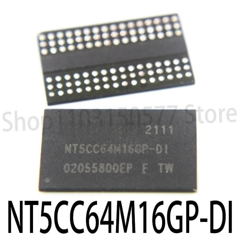 1 Pezzo NT5CC64M16GP-DI Memoria RAM 128M Memoria Flash DDR3 NT5CC64M16GP-EK