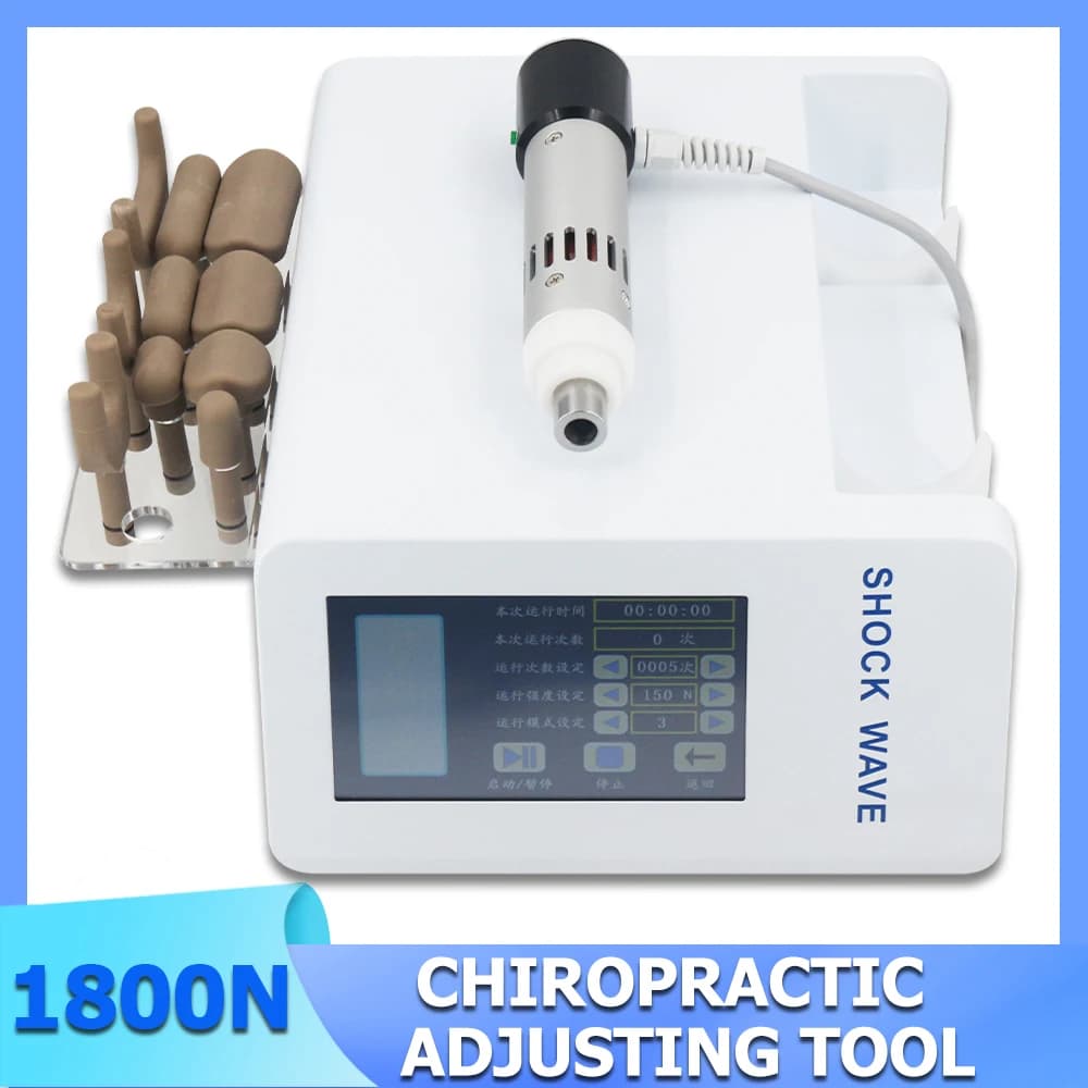 1800N Chiropractic Adjusting Tool Electric Correction Spinal Gun Chiropractic Spinal Adjustment Corrector Therapy Body Masssag