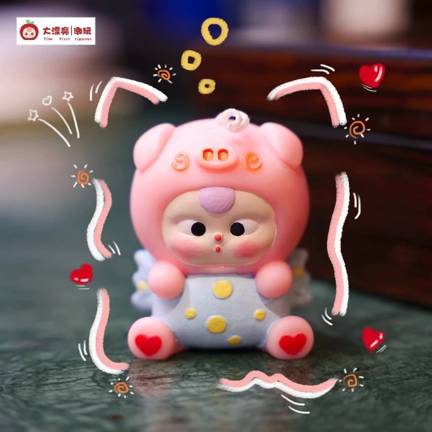 New Product In Stock Baby Three Wax Is Your Aromatherapy Candle Blind Box Cute Cartoon Fragrance Handmade Bedroom Essential