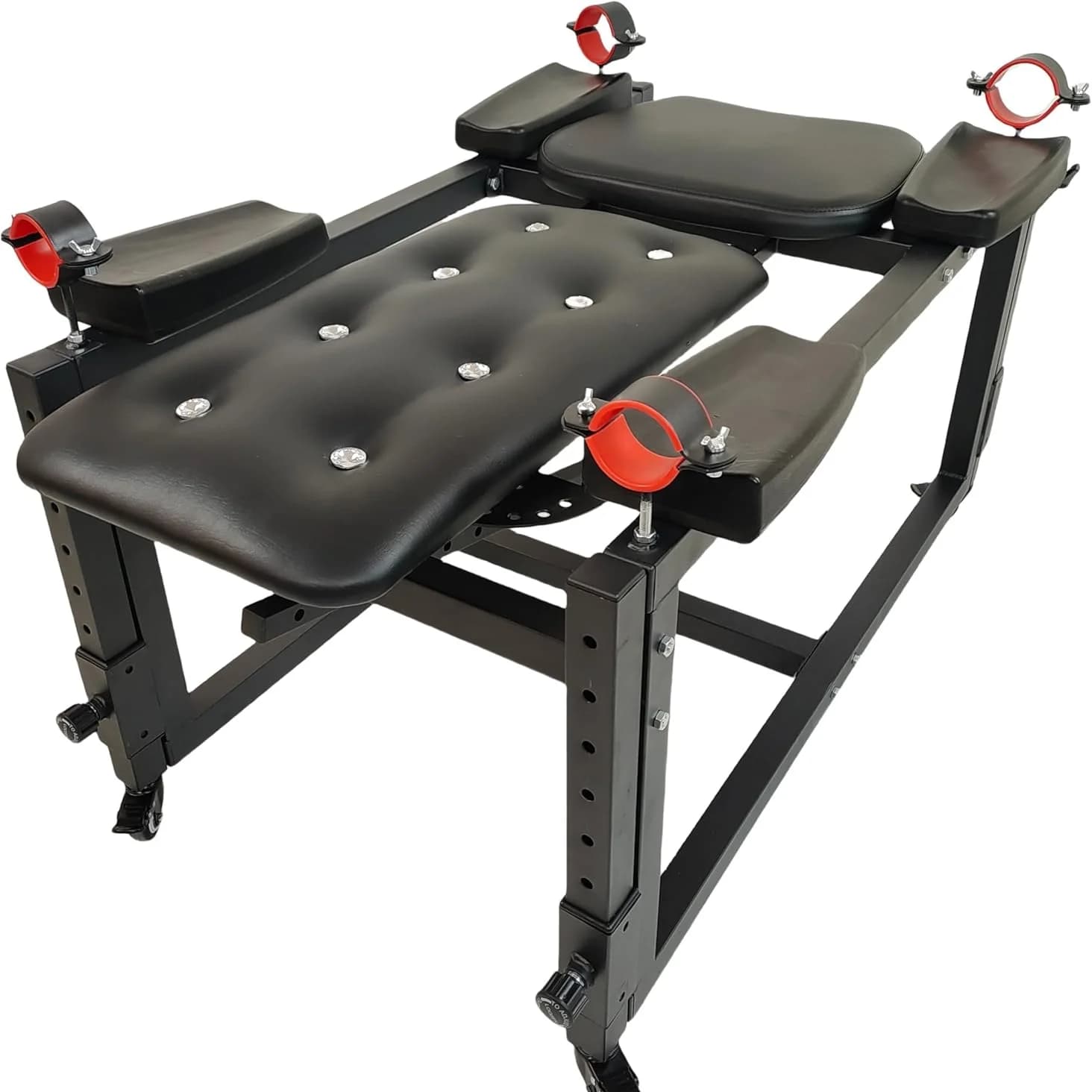 2-in-1 Sex Chair Sets Multifunctional Bondage Sex Furniture Sets BDSM Bondage Chair Gynecologist Chair with Handcuffs FootRest ArmsRest Sex Toys for Couples Adults