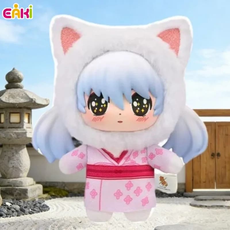 EAKI GINTAMA House of Beasts Vinyl Plush Blind Box Cartoon Doll Pendant Mysterious Box Anime Figure Keychain Ornament Toy Gift