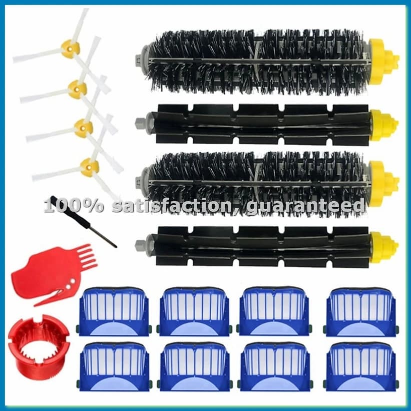 For 600 Series 610 620 625 630 650 660 Robot Vacuum Cleaner Brush Filter Replacement Part Kit-A51M