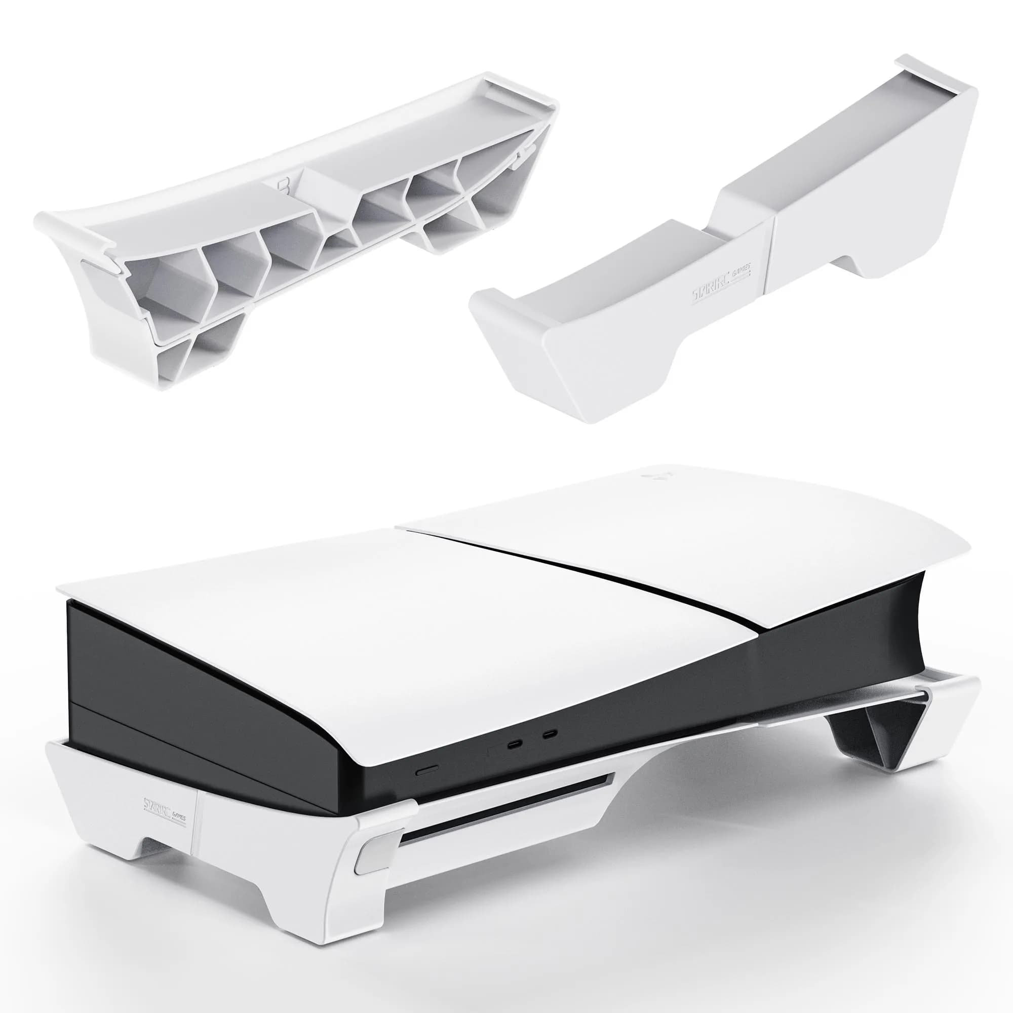 Base di raffreddamento con staffa orizzontale per accessori console Sony PS5 Slim Supporto orizzontale per pezzi di ricambio Playstation 5 Slim