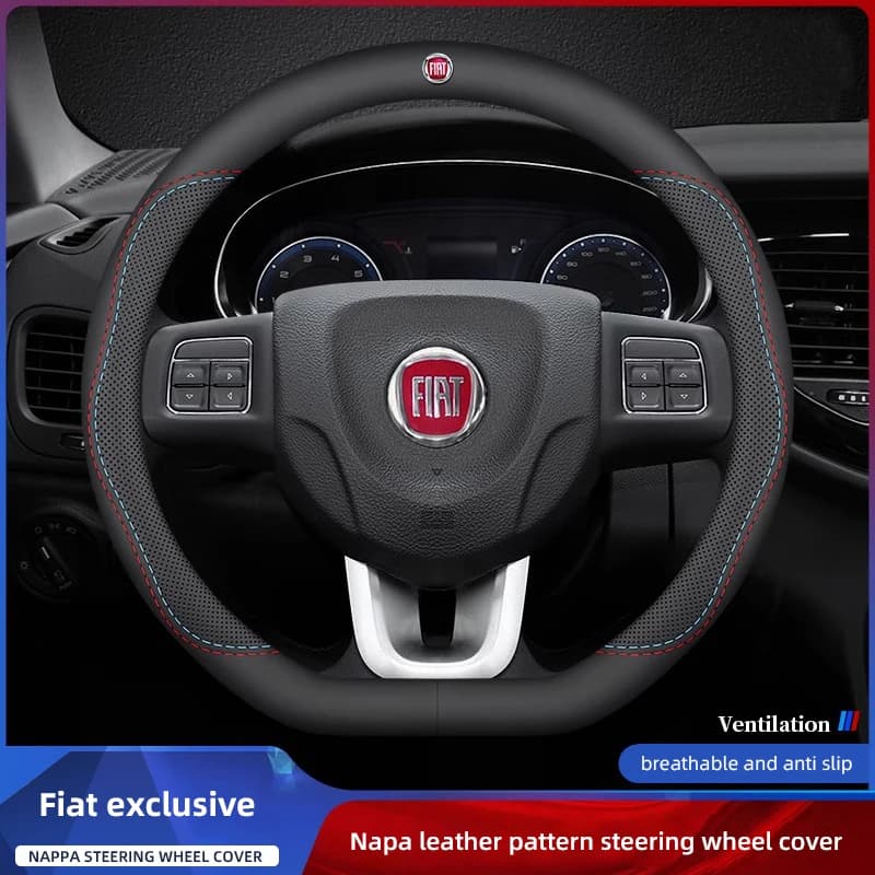 Leather Car Cover Breathable Anti-slip Accessories for FIAT Abarth 500 Type FR Panda Argo Freemont Journey Bravo
