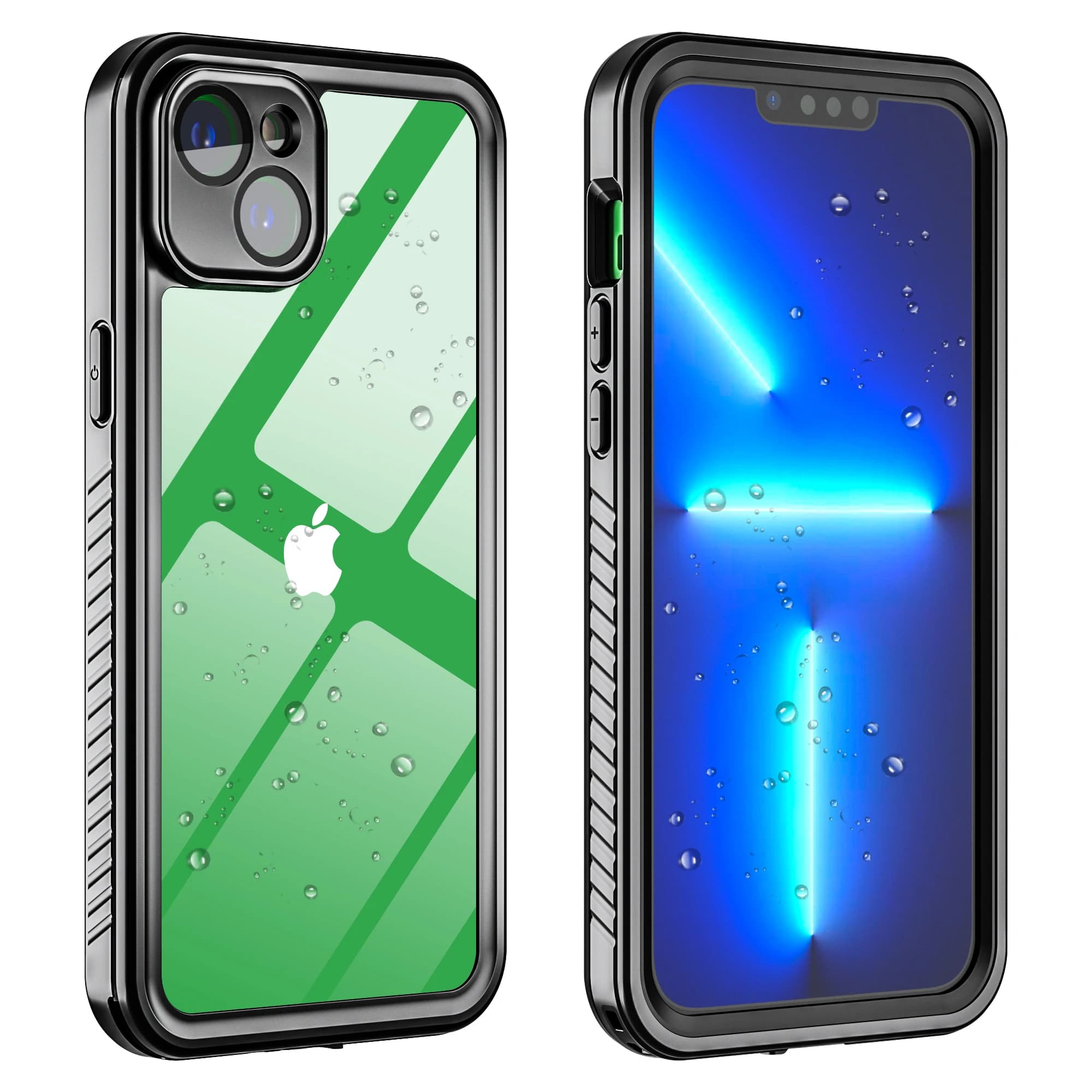 Shellbox vendite calde 360 copertura completa antiurto antipolvere IP68 custodia per telefono impermeabile professionale per iPhone15 Pro 13 14 16 Max