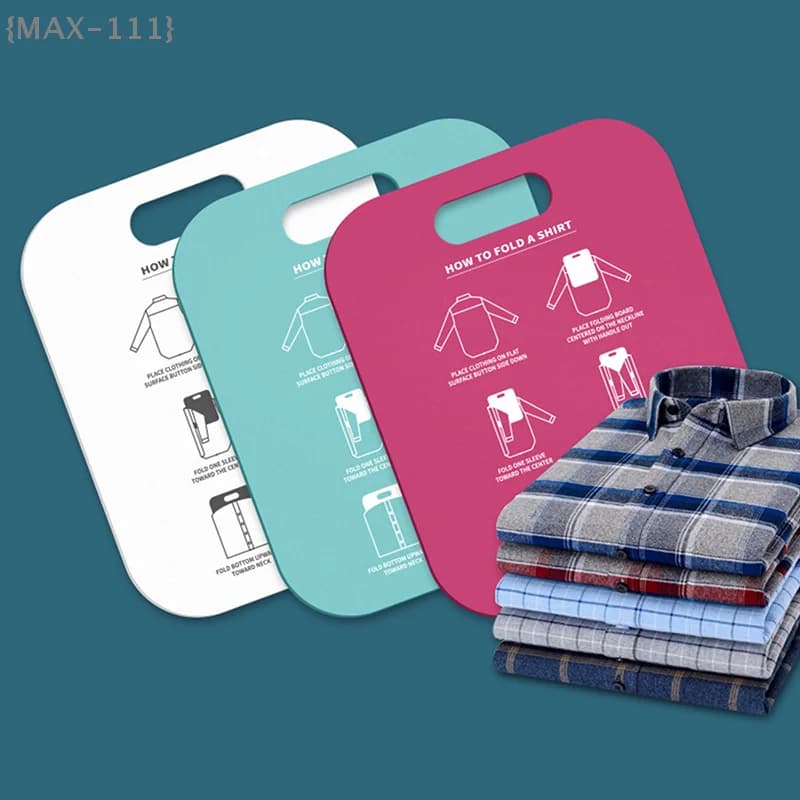 【MAX-111】Organizzatore per Armadio e Piegatore per Bucato - Tavola Pieghevole Multimisura per Magliette, Vestiti, Abbigliamento per Bambini/Adulti