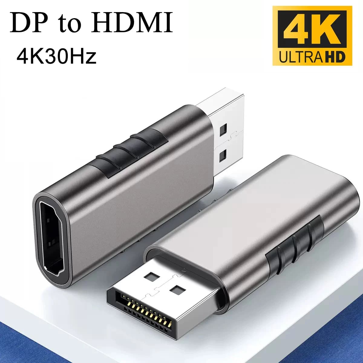 Adattatore Displayport femmina a HDMI Convertitore DP a HDTV femmina 4K30hz per collegare il cavo del computer al monitor del proiettore TV