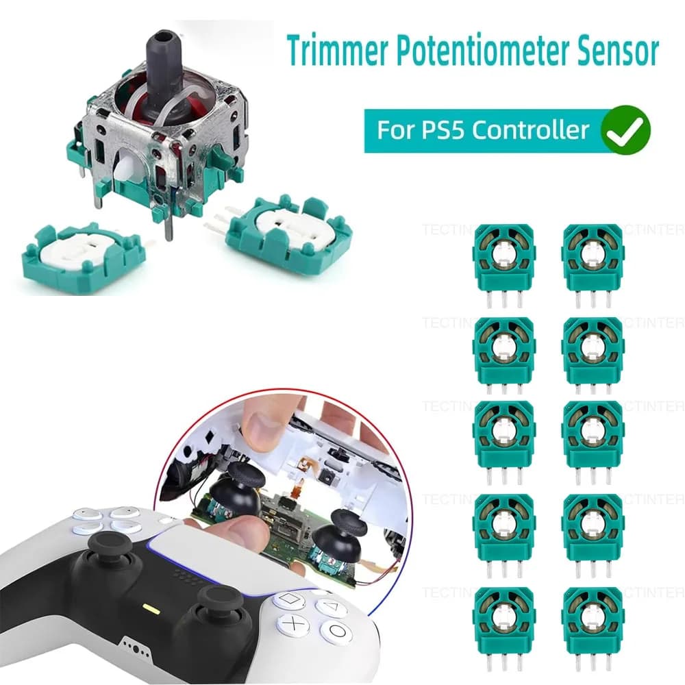Per PS5 Controller 2K3 Ohm Sostituzione Joystick Analogico Modulo Potenziometro Sensore Parti di Riparazione Per PlayStation 5 Accessori