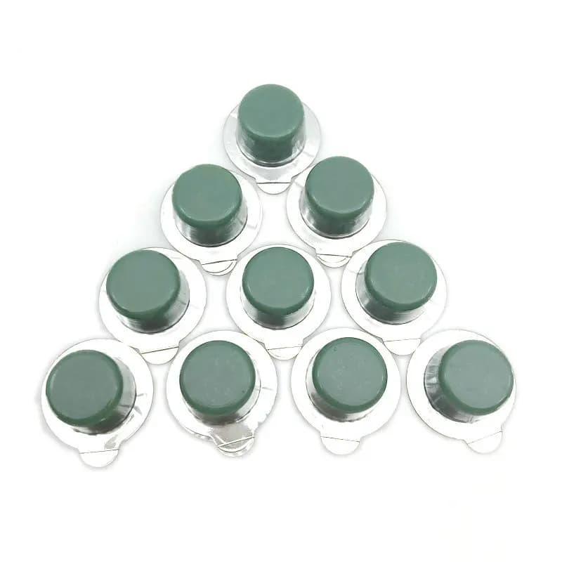 Polishing paste for teeth whitening 10 pieces, polishing paste to mint taste and spun sugar for teeth polishing machine
