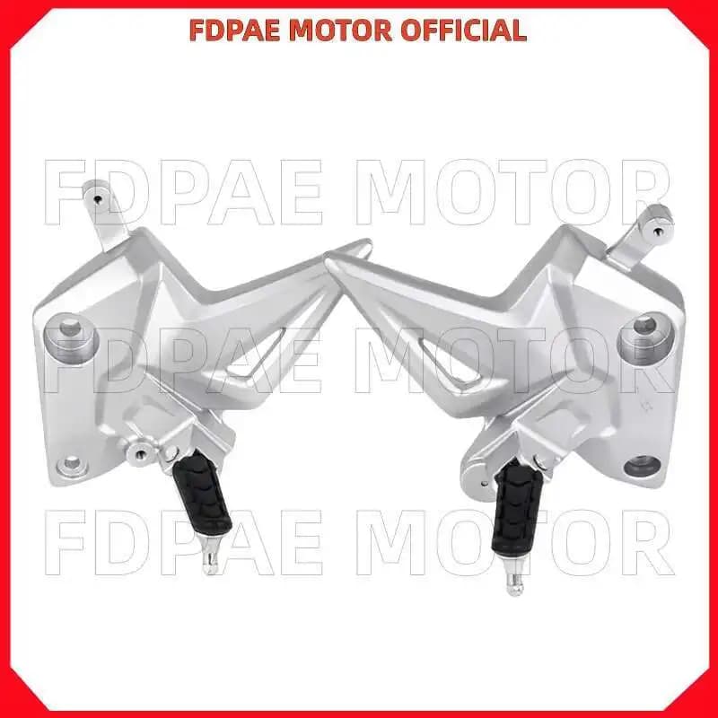 Pedane anteriori sinistra/destra/gruppo staffa poggiapiedi per Wuyang Honda Cb190x Wh175-a-2a-5-5a